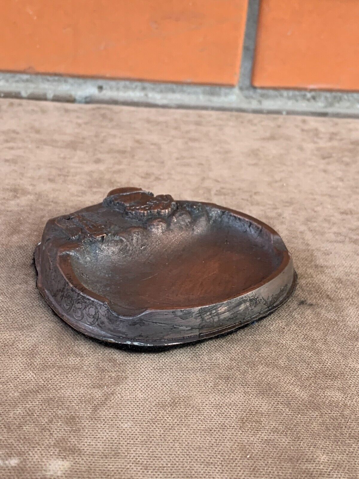 Ashtray from the Officer's office. Wehrmacht 1936-1945 WWII WW2