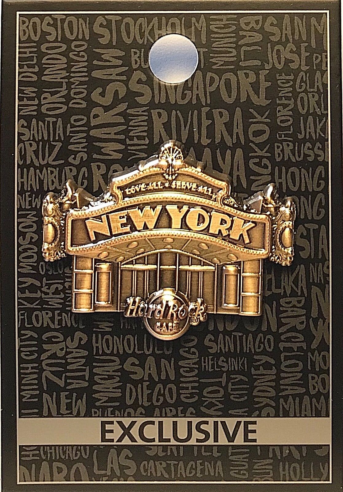 Hard Rock Cafe New York Pin Core Facade 3D 2017 New LE # 94943 NYC 