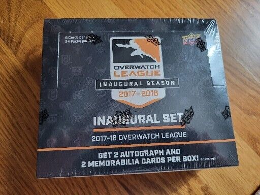 (Sealed) 2017-18 Upper Deck High Series Overwatch League Box - 24 Packs Inagural