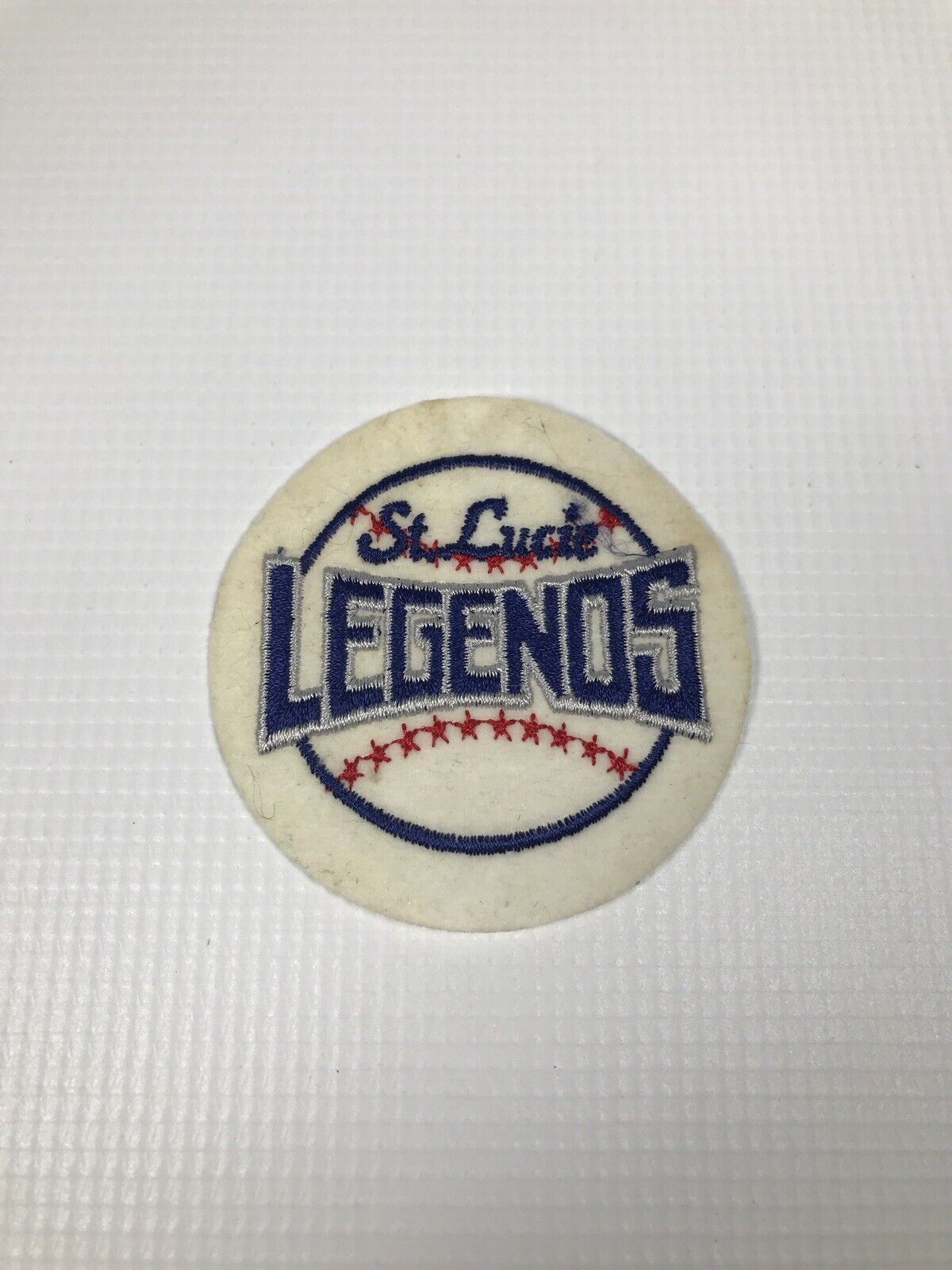 Vintage Senior Baseball League St. Lucie Legends Team Issued Jersey Patch