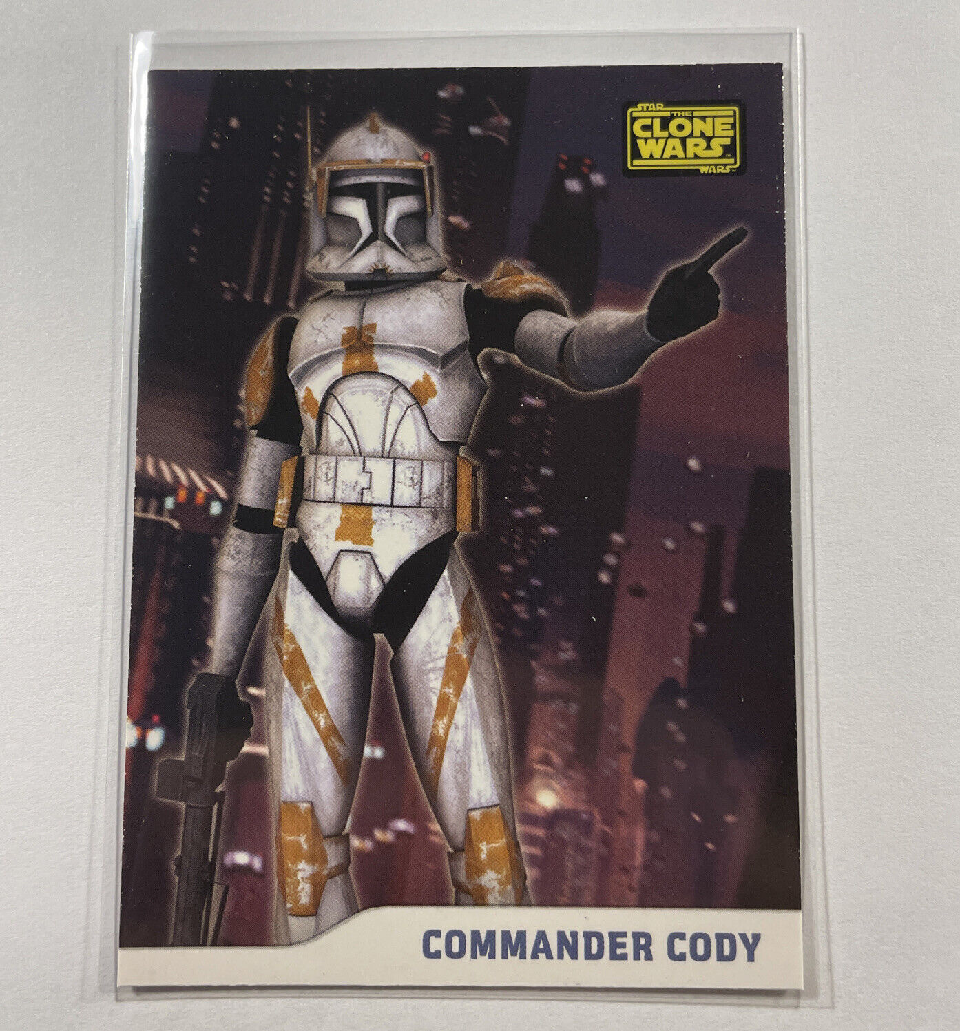2008 Topps Clone Wars Commander Cody #9 Star Wars Card