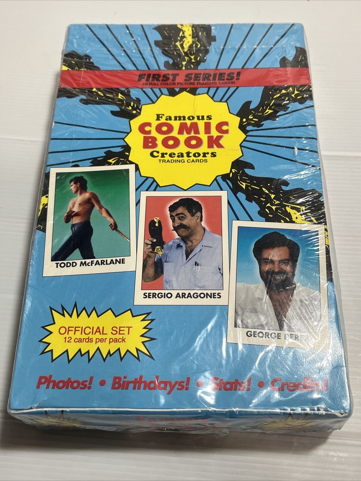 Famous Comic Book Creators: Official Trading Cards SEALED BOX With 1993 update