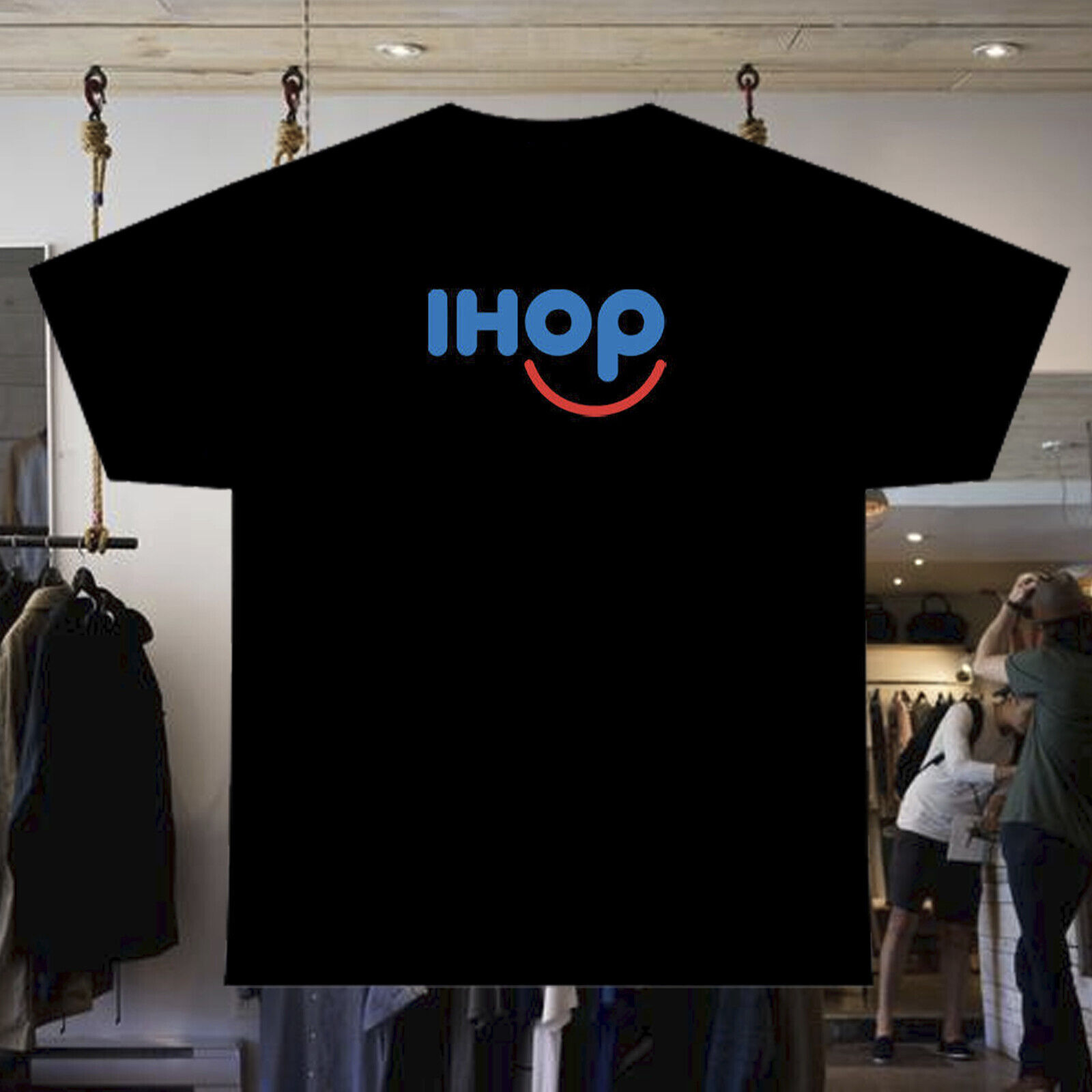 IHOP International House of Pancake Logo Men\'s New T-Shirt Size S-5XL USA Tee