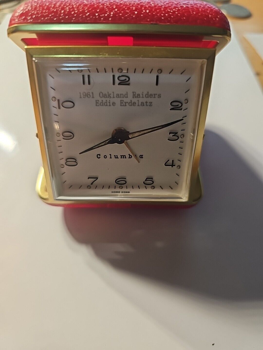 Oakland Raiders 1961 American football Eddie Erdelatz Columbia alarm clock