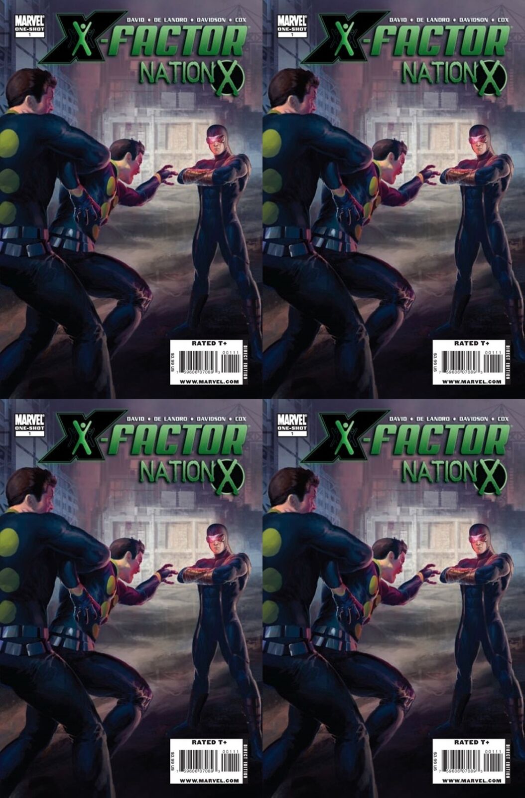 Nation X: X-Factor (2010) Marvel Comics - 4 Comics