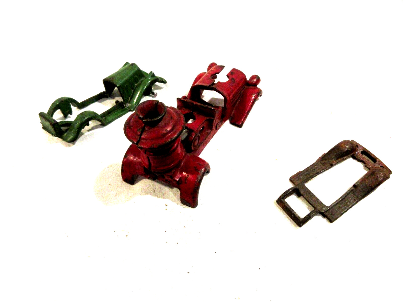 Vintage Cast Iron Parts Lot 2-Hubleys +1