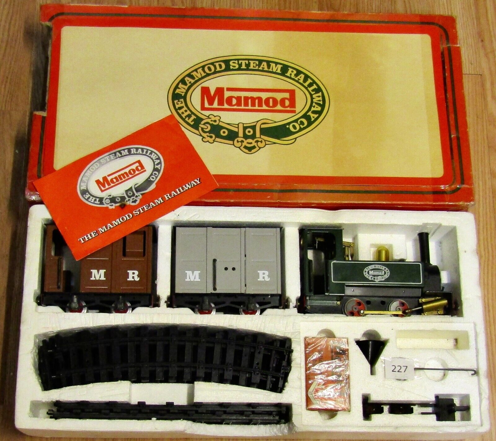 Nice 1980s Mamod Williams Live Steam Train Set  Air Tested - Gift Boy Men # 0227