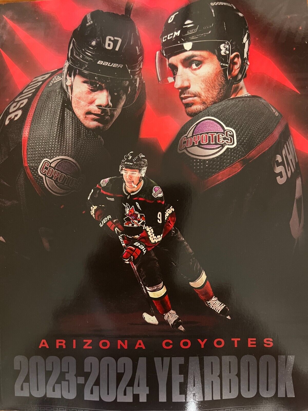 2023 2024 ARIZONA COYOTES YEARBOOK NHL HOCKEY FINAL EDITION SCARCE 90 PAGES