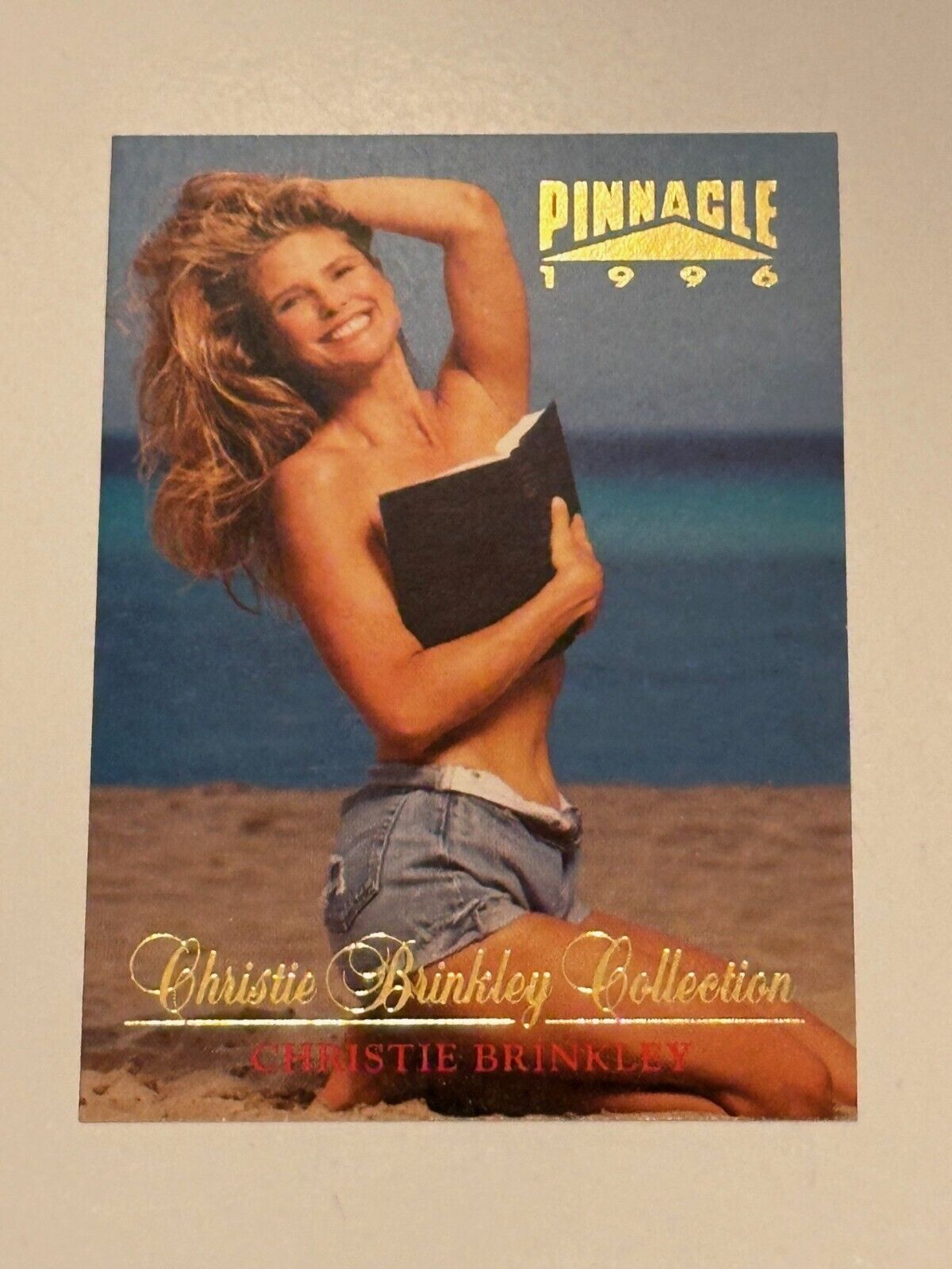 1996 Pinnacle Baseball Series 2 Christie Brinkley Collection Rare Promo Card