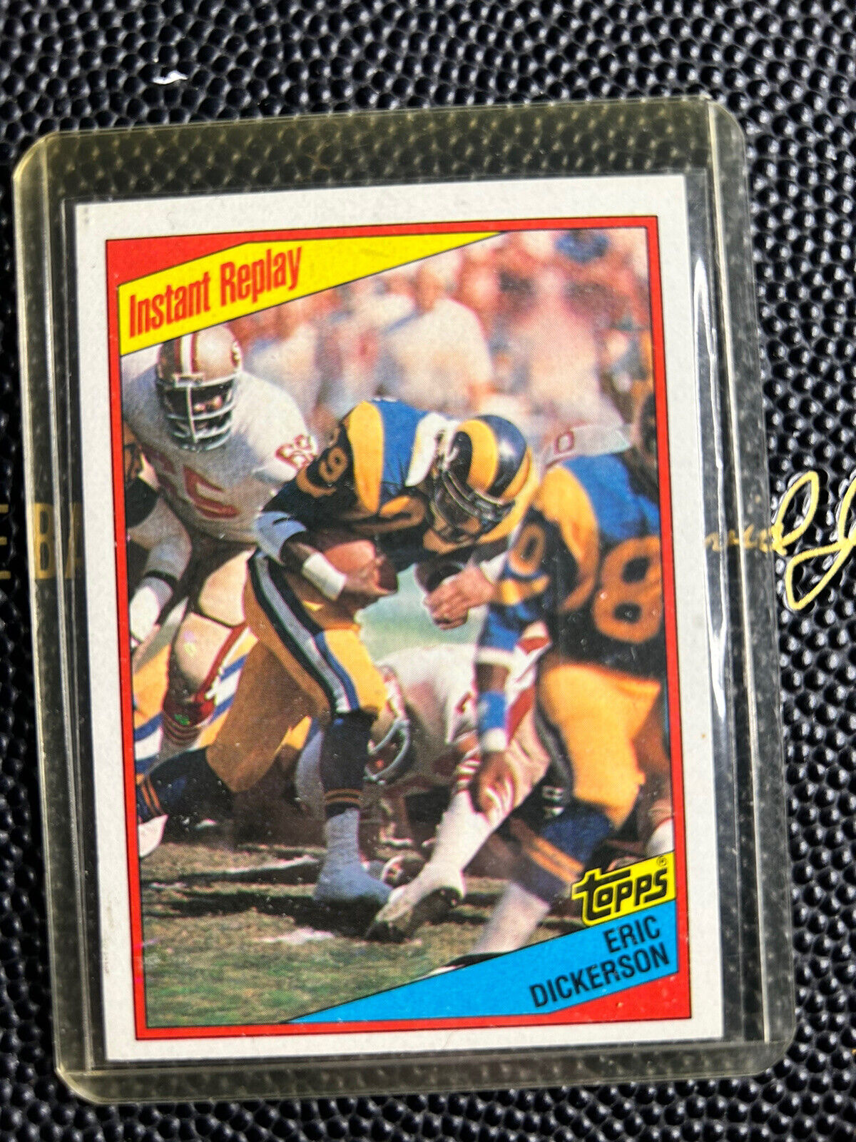 1984 Topps Football -Eric Dickerson - Instant Replay card#281. / rams