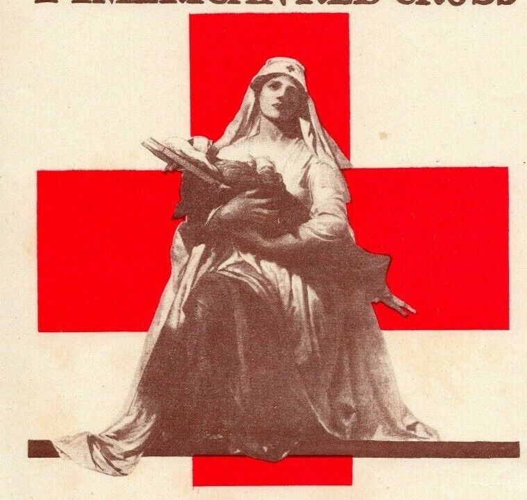 Vtg Flyer American Red Cross Greatest Mother In the World Second War Fund