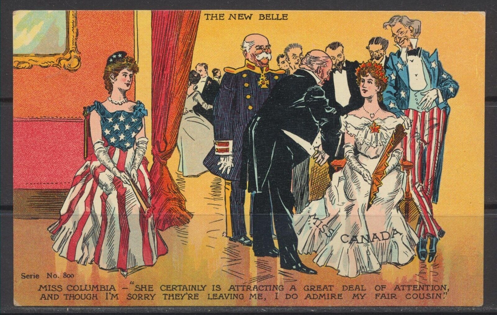 1900s Canada ~ New Belle (Miss Canada) ~ Attracting A Great Deal Of Attention