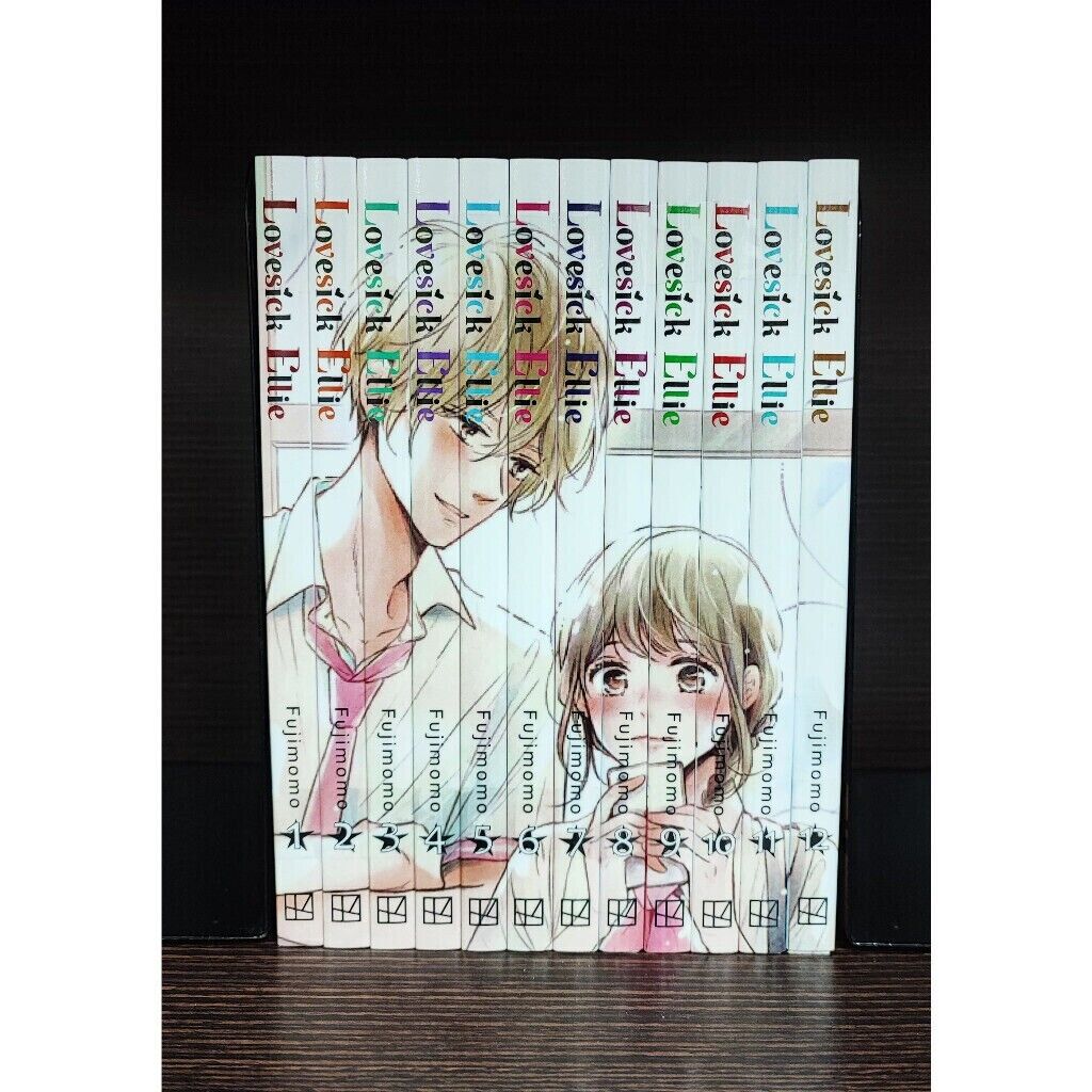 LOVESICK ELLIE Manga By Fujimomo (Vol 01 - 12 End) English Version Comic-DHL