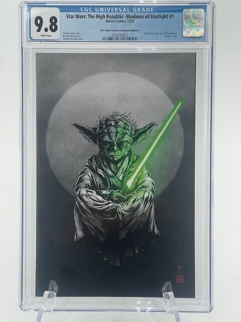Star Wars The High Republic Shadows Of Starlight #1 CGC 9.8 NYCC Many 1st Apper