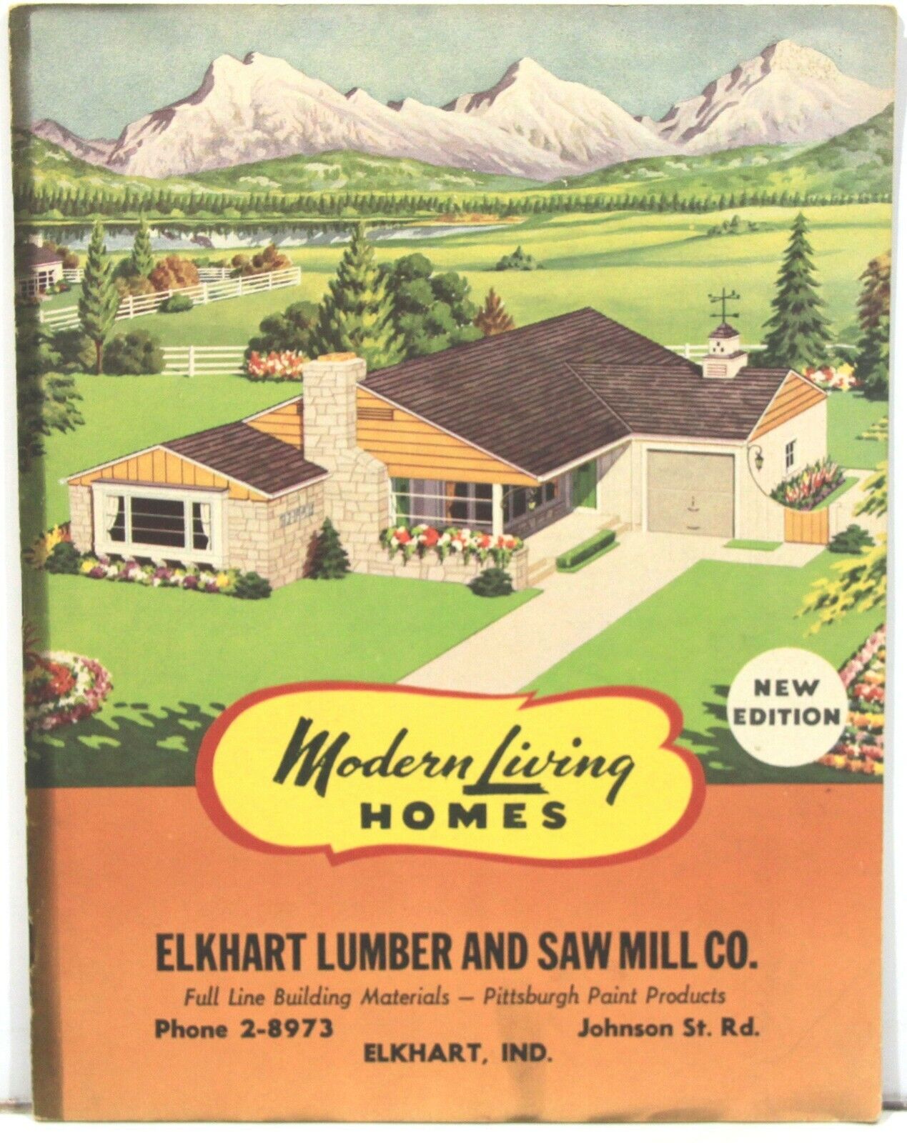 Modern Living Homes 1948 Home Floor Plans – Elkhart (IN) Lumber & Saw Mill Co