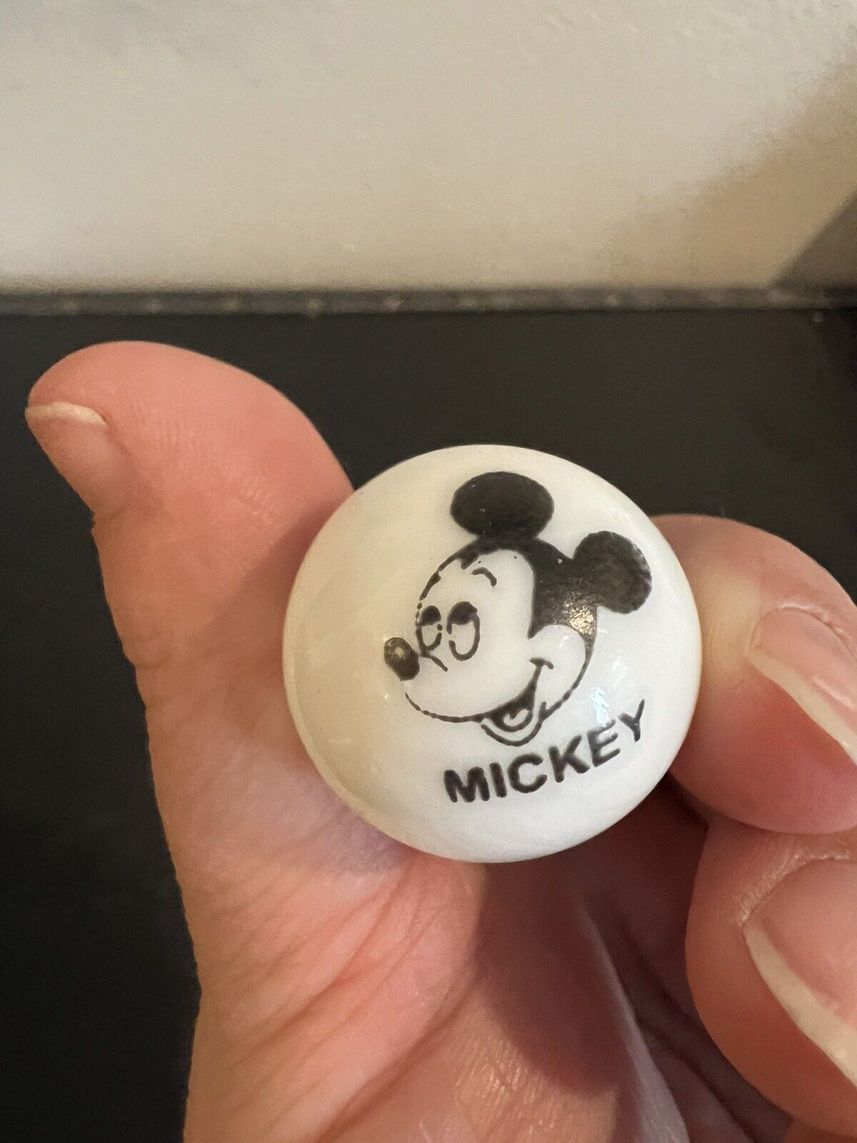 Vintage | Mickey Mouse | Black & White | Marble | 1960s