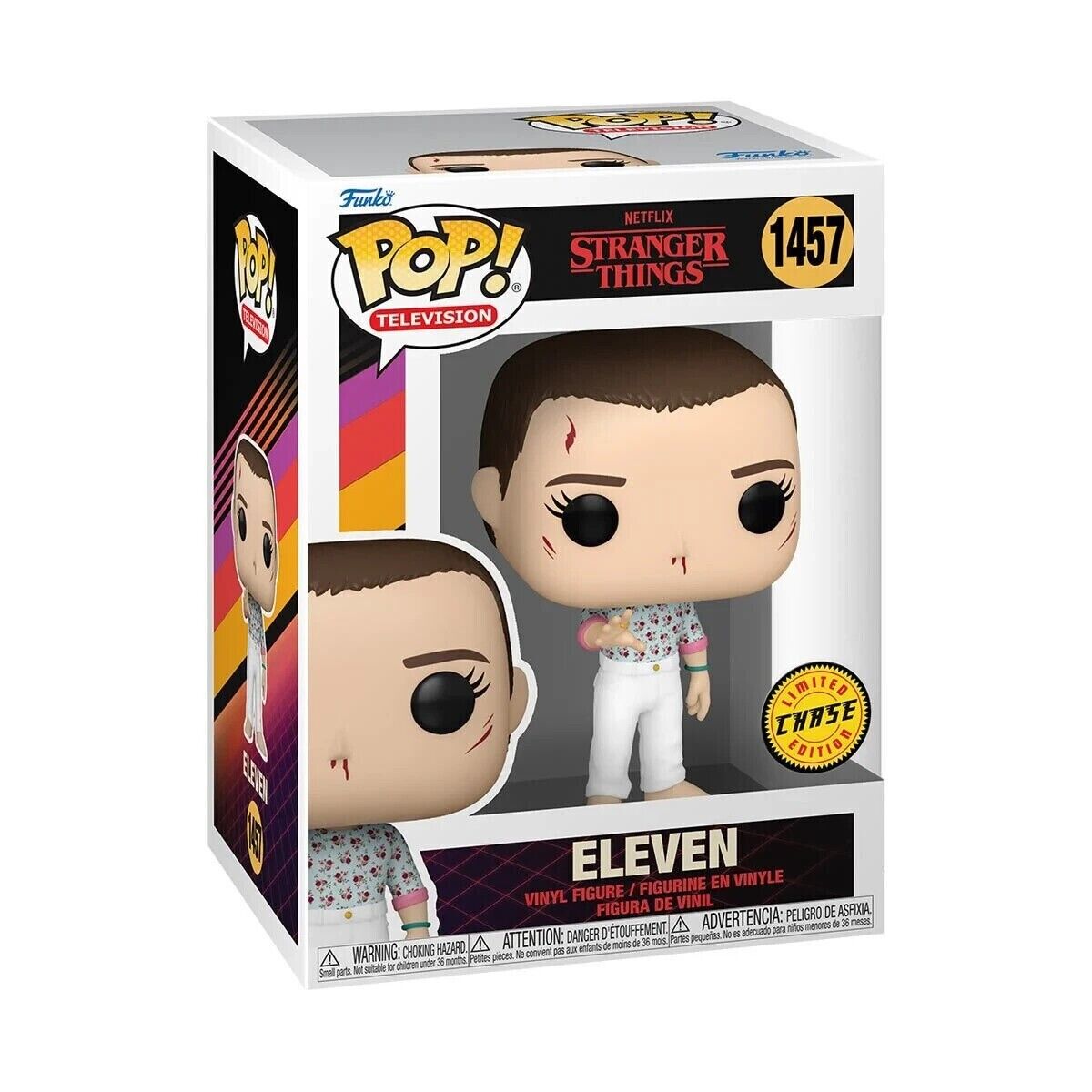 Funko Pop Stranger Things Eleven with Bloody Nose and Scratches Chase #1457