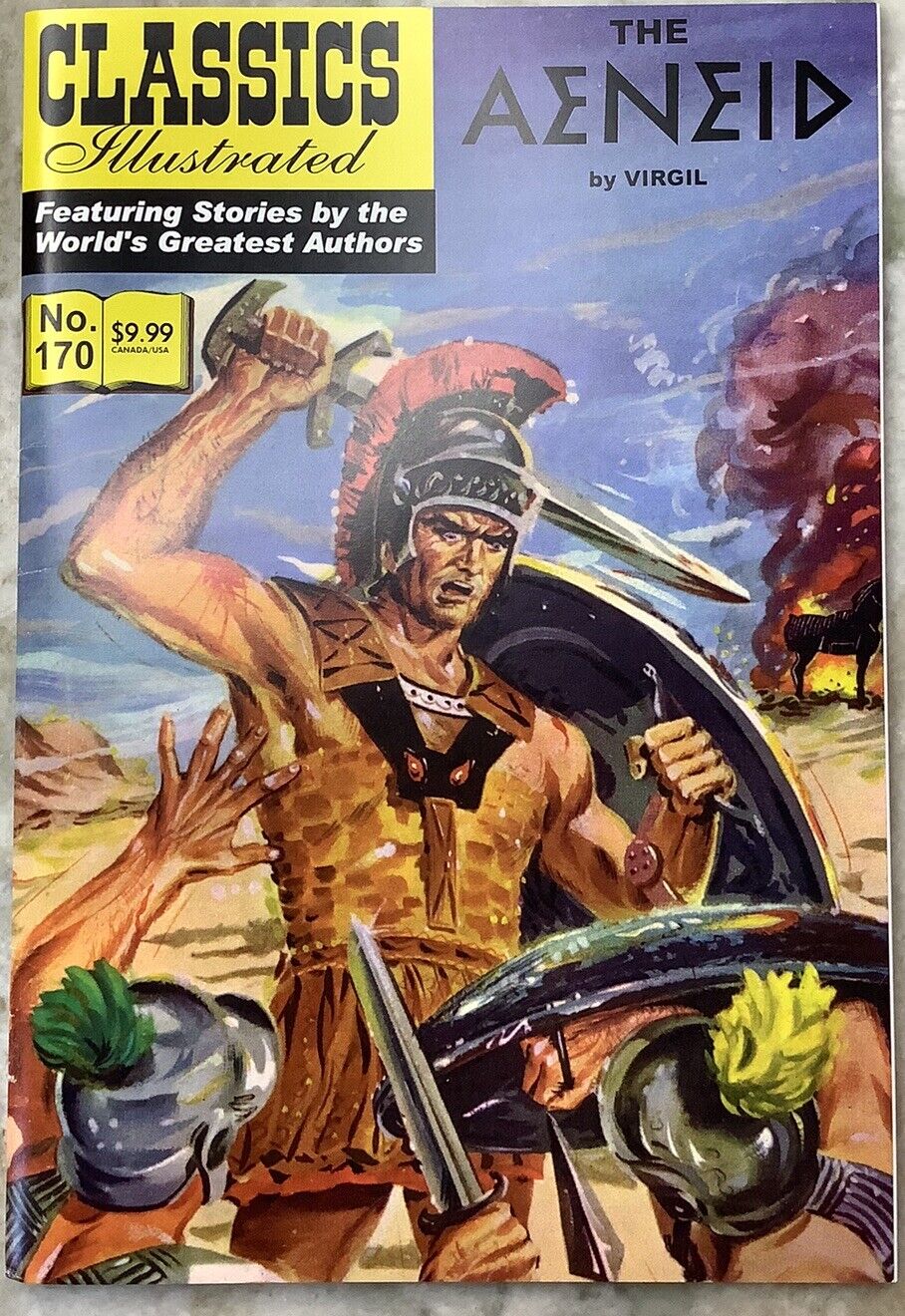 Classic Illustrated The Aeneid #170 Jake Kale Productions 2007  Comic Book