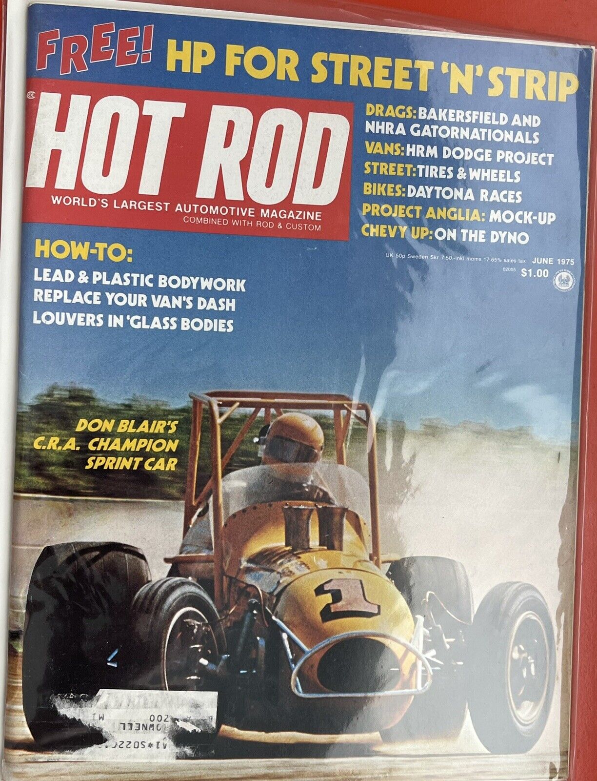 Hot Rod Magazine June 1975