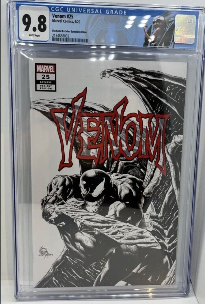 Venom #25 (Marvel 2020) Diamond Retailer Variant 1st Virus Ltd 3000 CGC 9.8