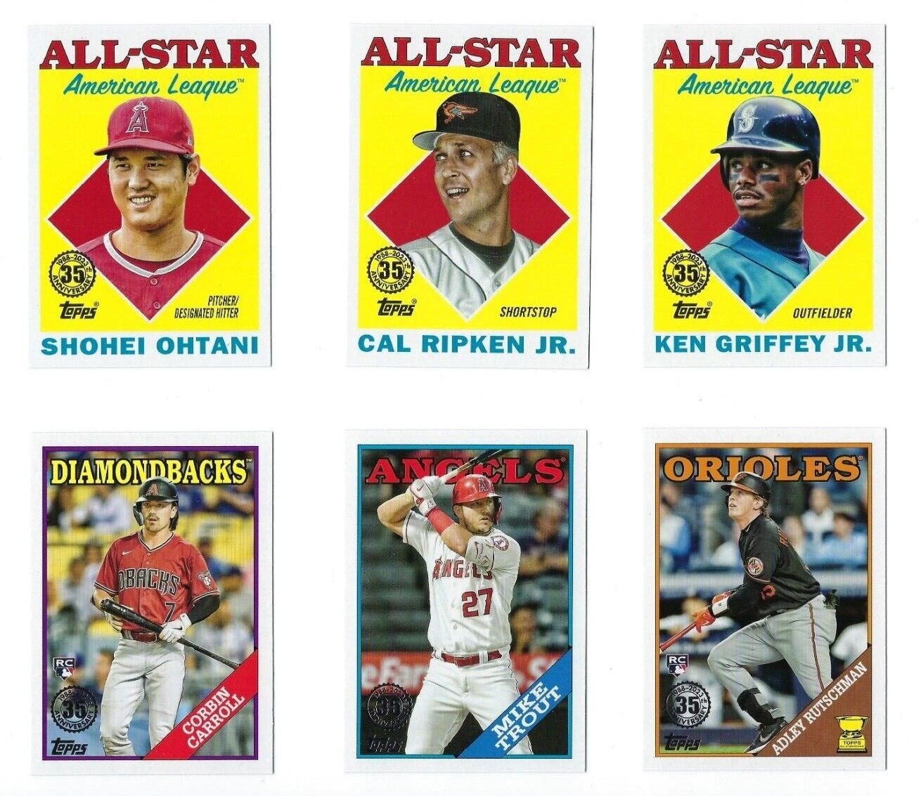 1988 Topps & All-Star Insert Complete Your Set 2023 Topps Series 2 You U Pick