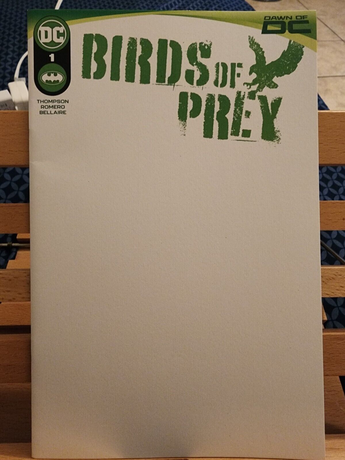 Birds of Prey #1 Blank/Sketch Variant NM Harley Quinn 