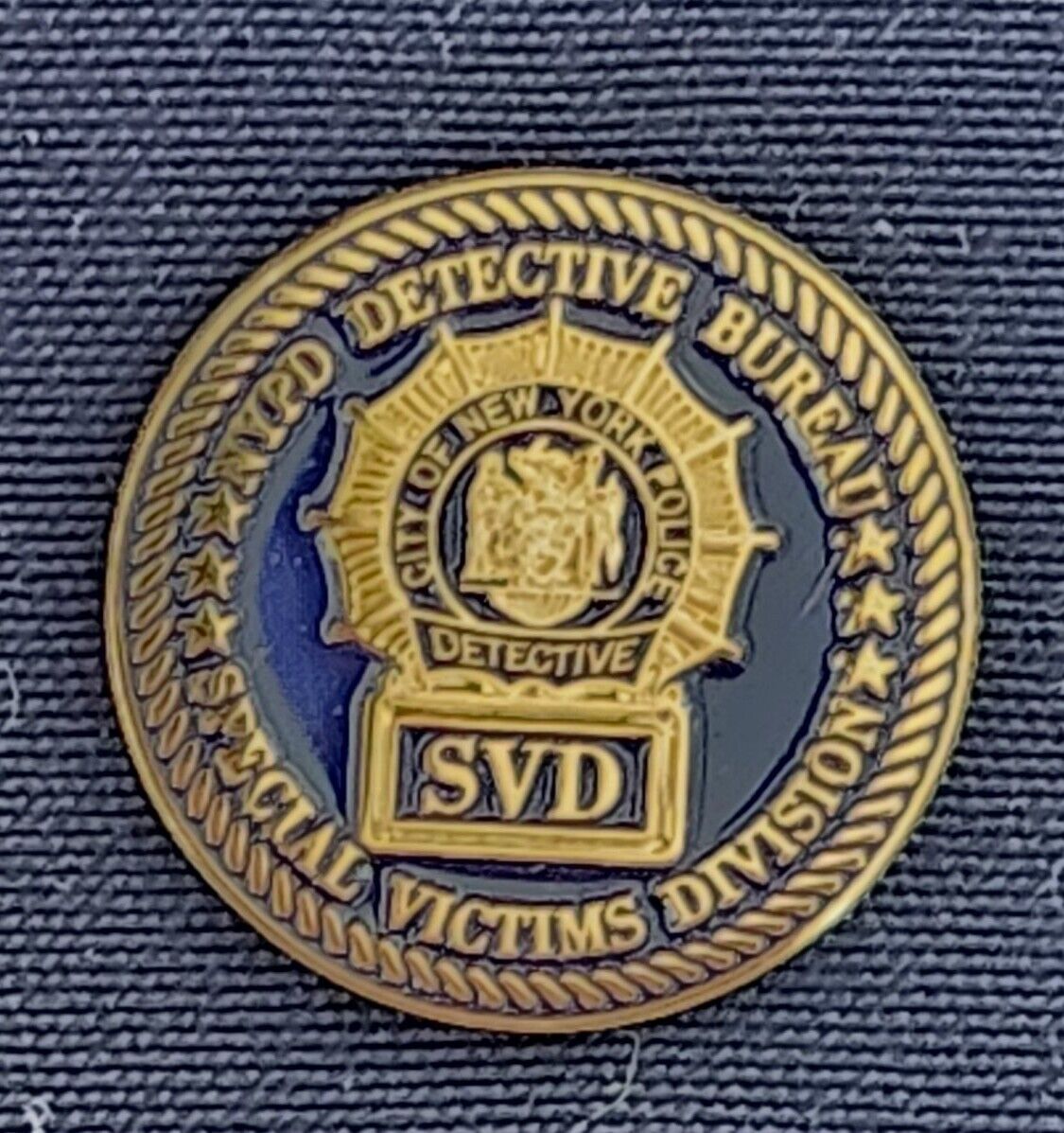 New York City Police NYPD Pin Detective Special Victims Division SVD