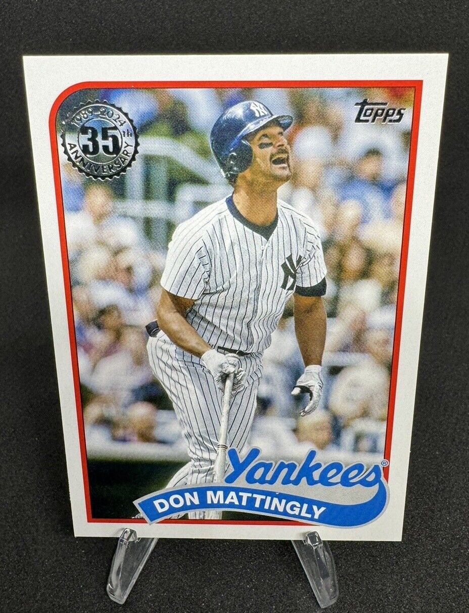 2024 Topps Series 1 1989 35th Anniversary Don Mattingly NY Yankees #89B-80