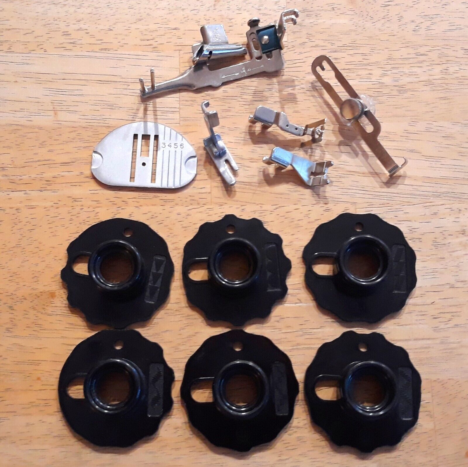Singer Sewing Machine Accessories 401 403 500a 503 6 Attachments 6 Top Hat Cams