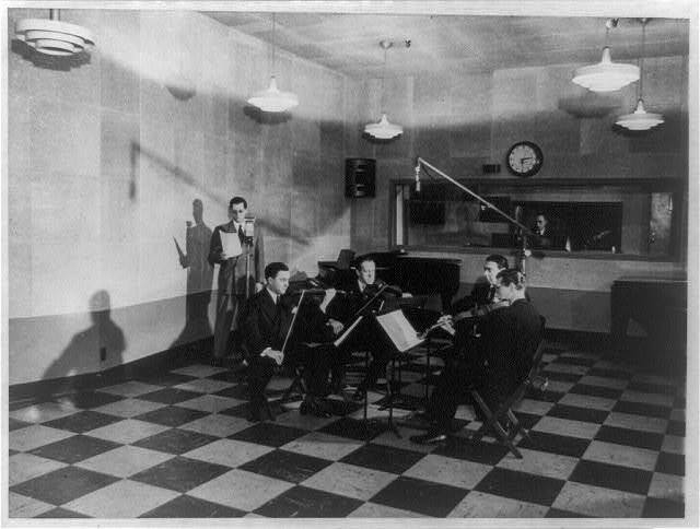 WQXR Broadcasting,N.Y. Times Building,String Quartet Broadcasting,1950