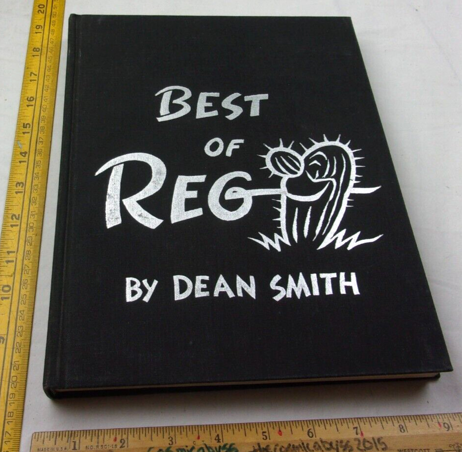 Best of Reg Dean Smith hardcover comic book 1980 Arizona Republic HTF