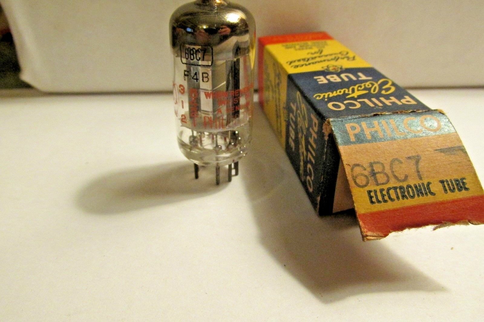 Vintage Philco 6BC7 Vacuum Tube 