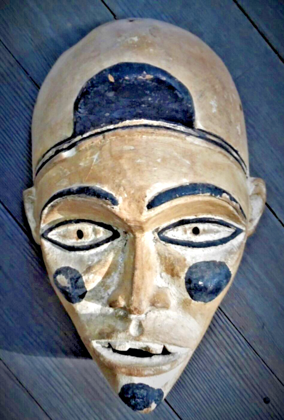 Nice OLD YOMBE MASK from the Democratic Republic of the CONGO [Boston Primitive]