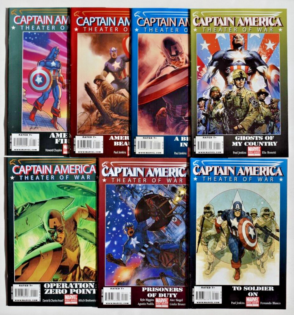 CAPTAIN AMERICA THEATER OF WAR (2009) 7 ISSUE COMPLETE SET MARVEL