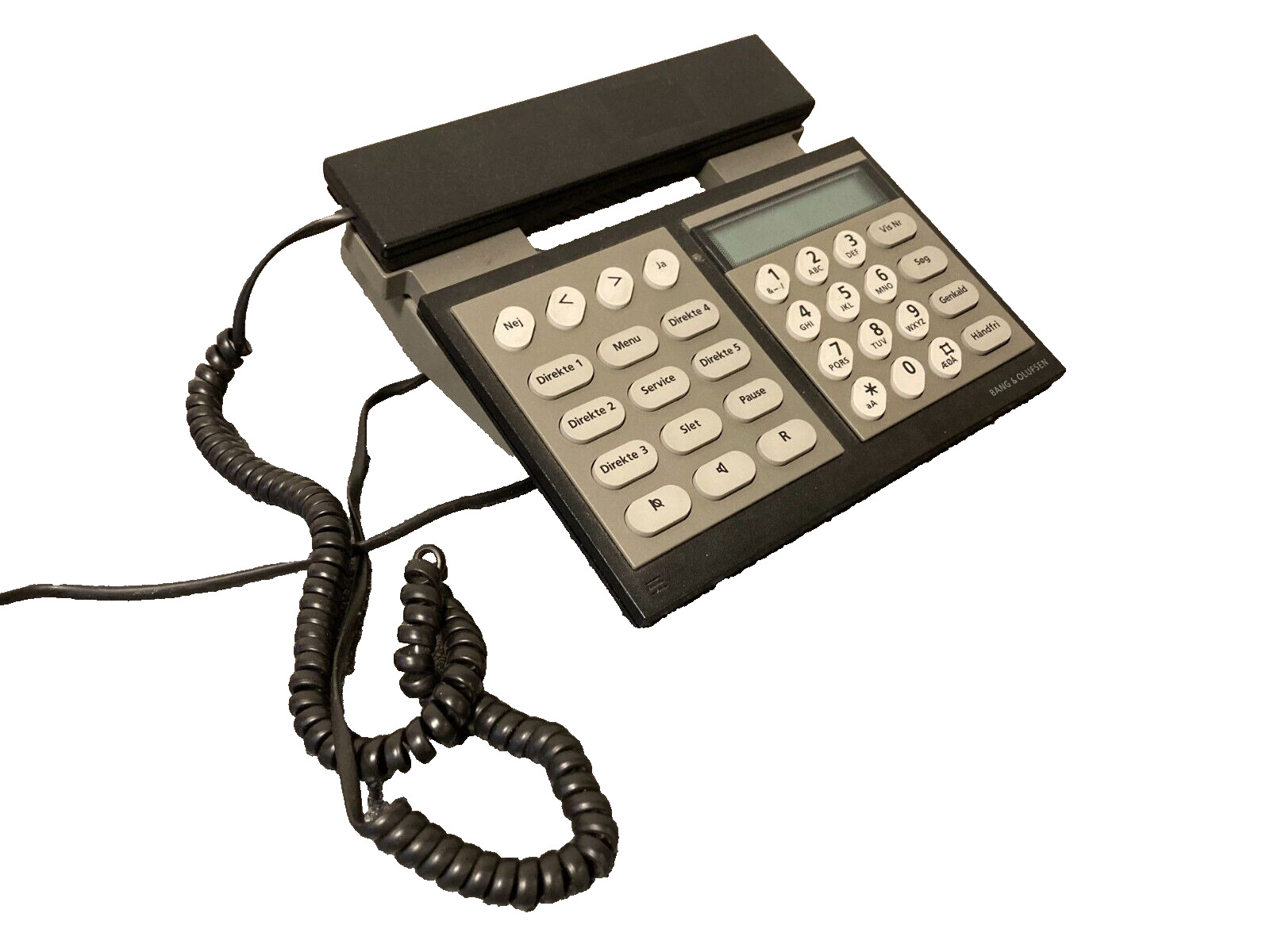 Beocom 2100 B&O Bang and Olufsen Black 1990s Desk Landline Phone Original