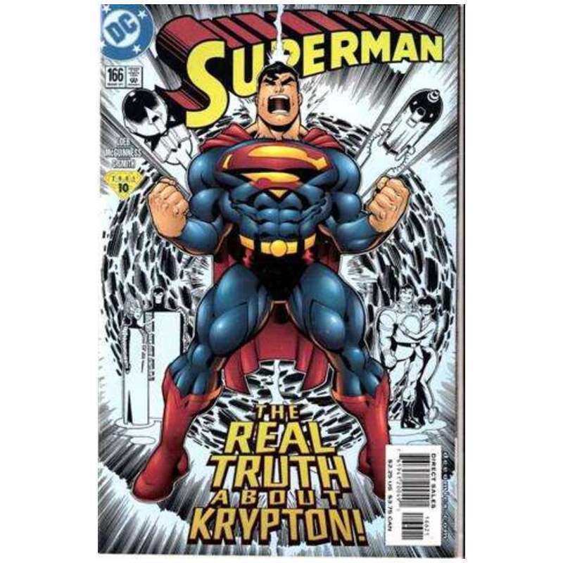 Superman (1987 series) #166 Collector\'s in Near Mint condition. DC comics [m^
