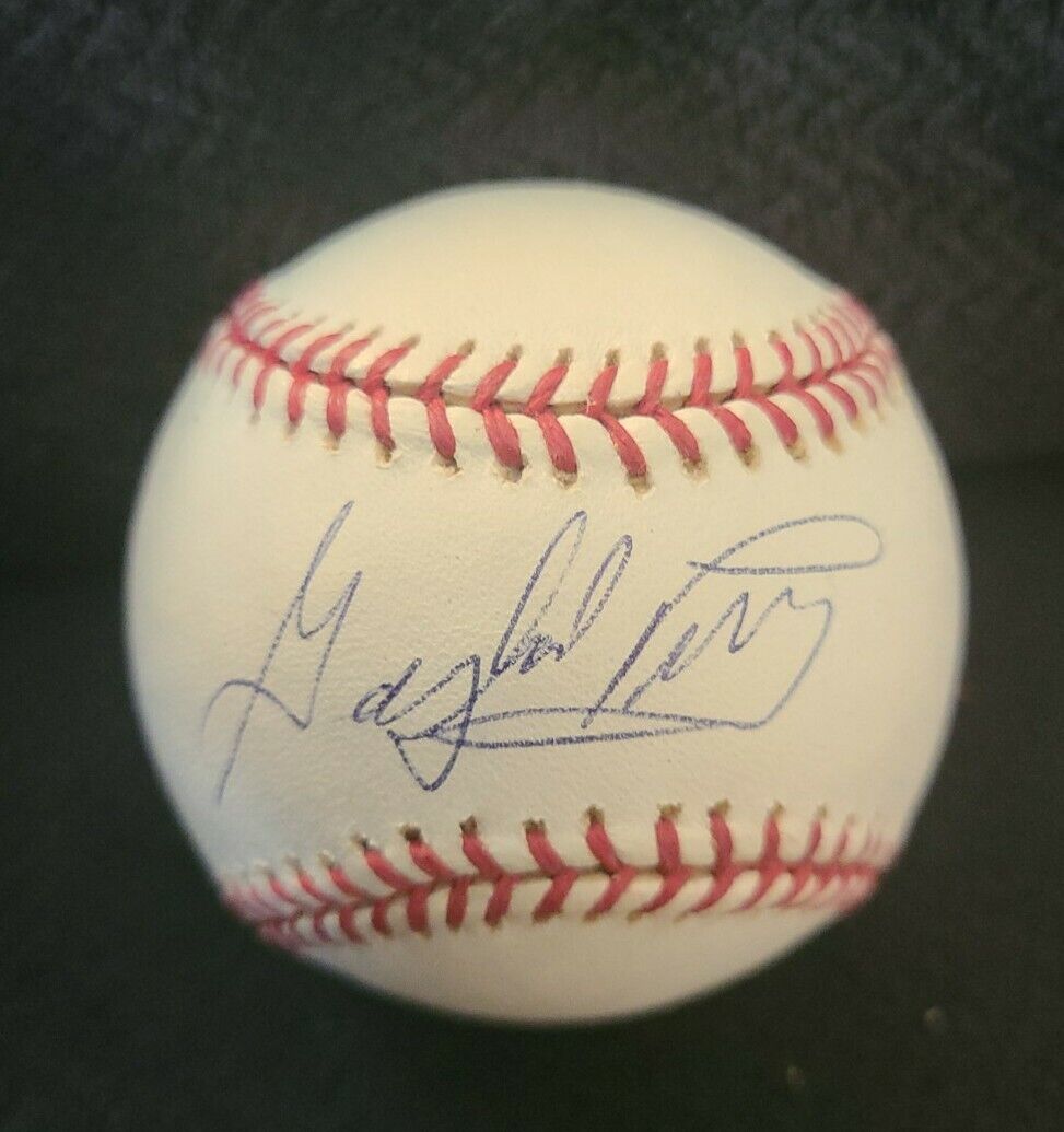 GAYLORD PERRY SIGNED OFFICIAL ML BASEBALL SF GIANTS HOF WCOA+PROOF RARE WOW