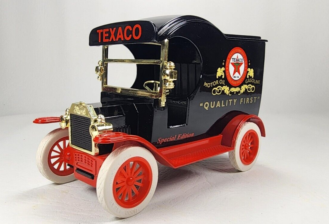 Texaco Coin Bank Die-Cast LTD Ford Model \