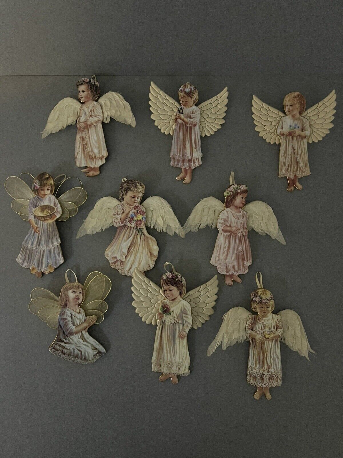 9xBradford Editions Heaven’s Little Angels Ornament Collection Decoration
