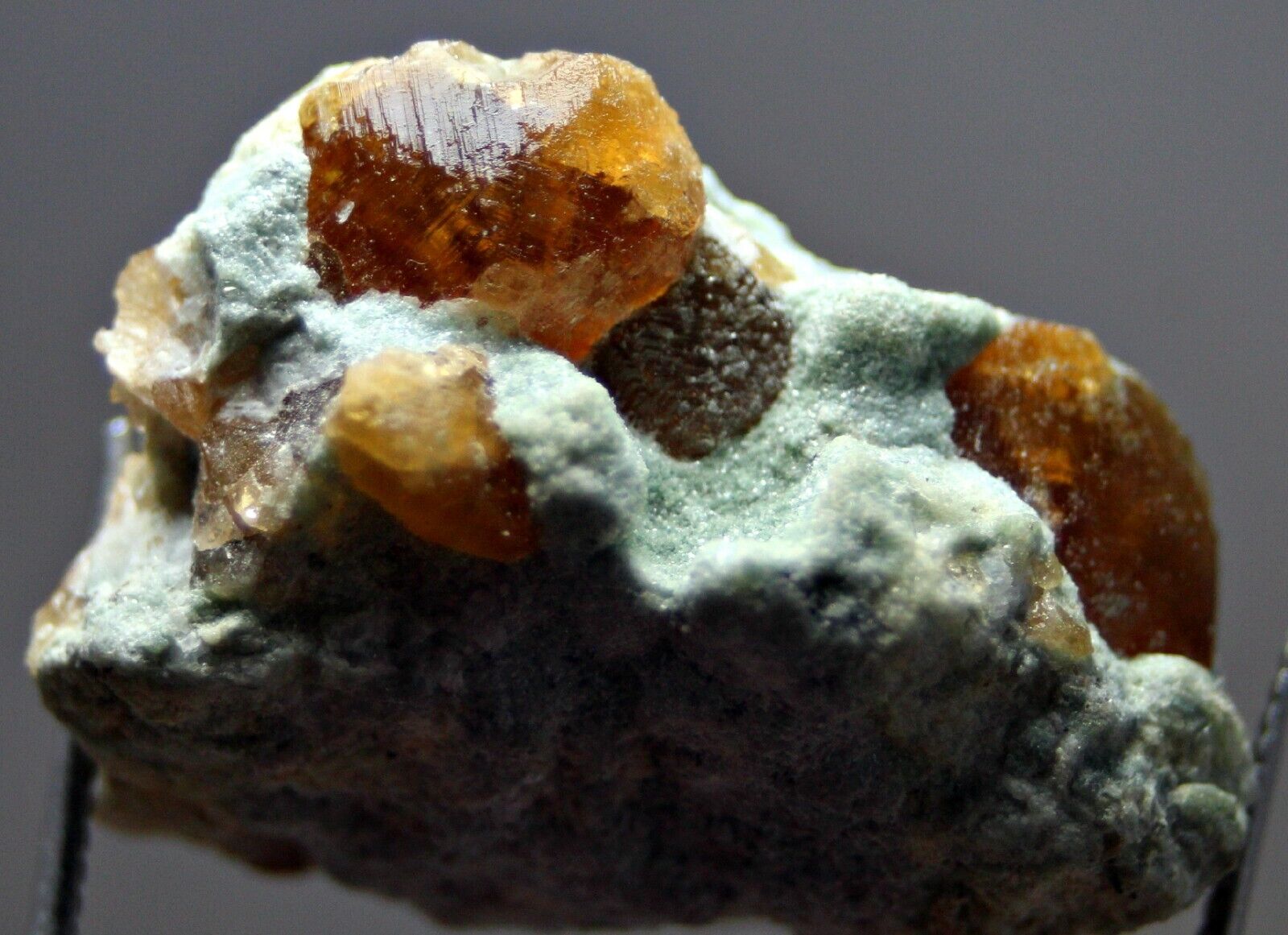 Excellent Spessartine Garnet Crystals Miniature Specimen Laghman Afghan 74.0 CT