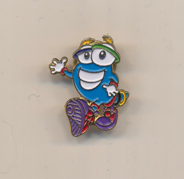 1996 Atlanta Olympics Pin ~ Izzy ~ Games Mascot (TM 1992)  Reverse Embossed #1 