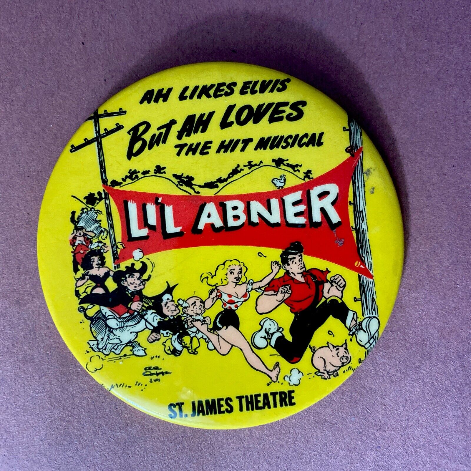 Li'L ABNER Vtg 1956 Broadway Play Musical Souvenir 3