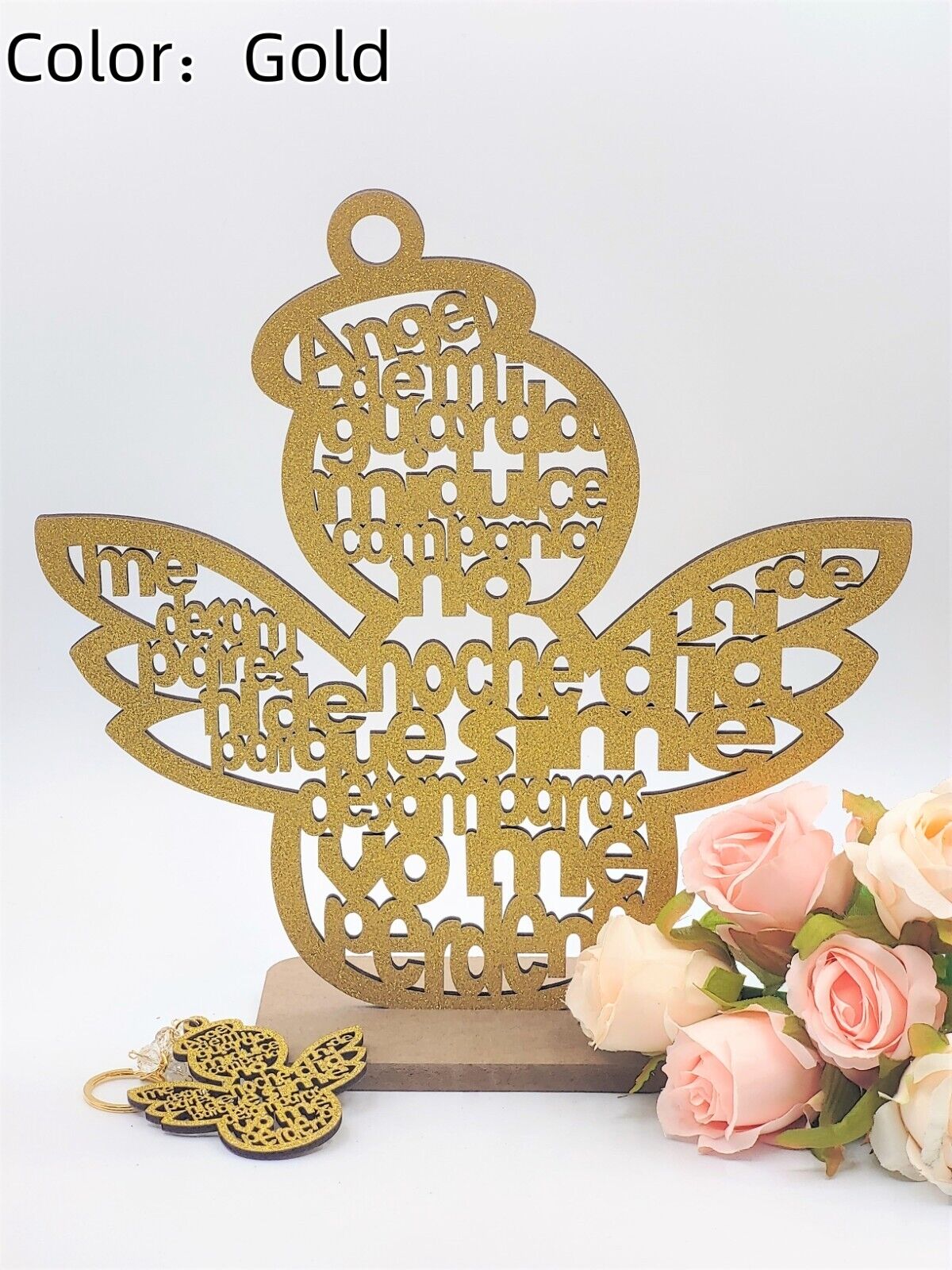 US 12pcs Wooden Religious Centerpiece Baby Shower Wedding Party Table Decor