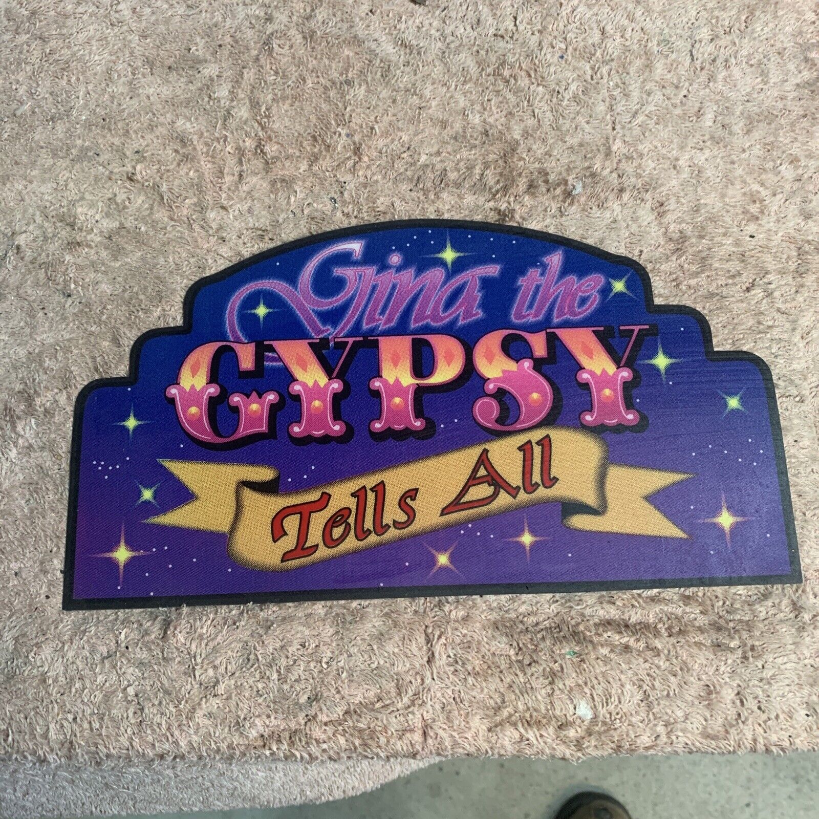top  Decal For Impulse Industries Gina the gypsy