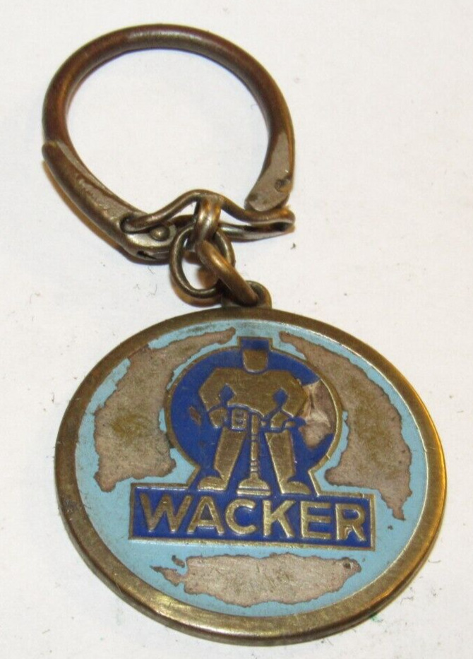 Vintage Wacker Corporation Rammers Vibrators Hartford, WI Keychain