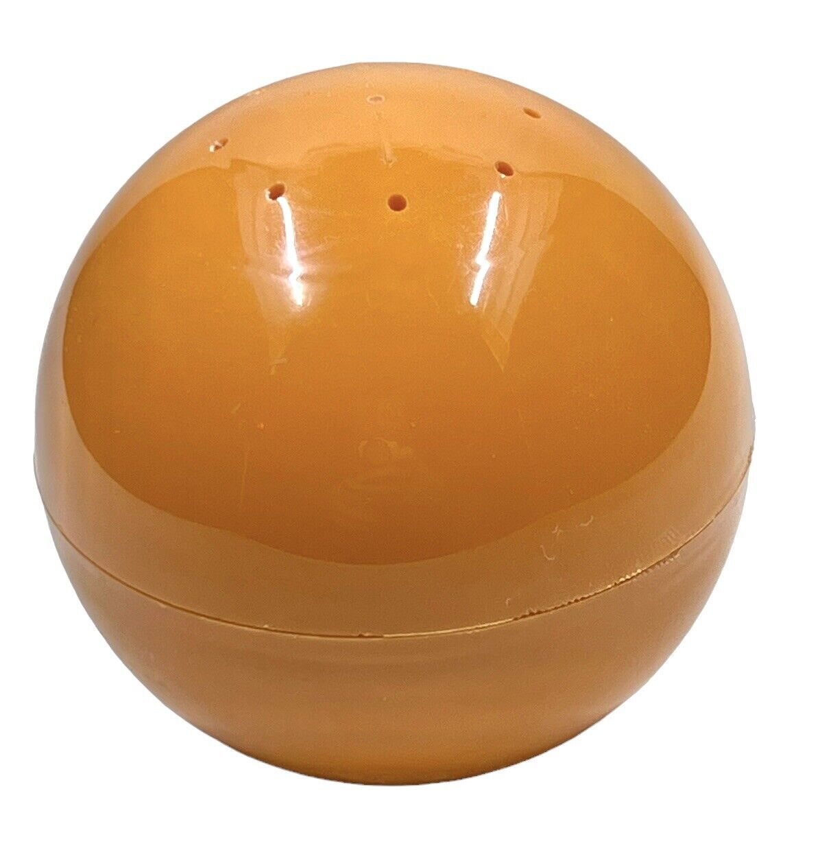 Rare Faberge STRAW HAT Bath Powder Orange Ball Design Lots Of Powder Left Inside