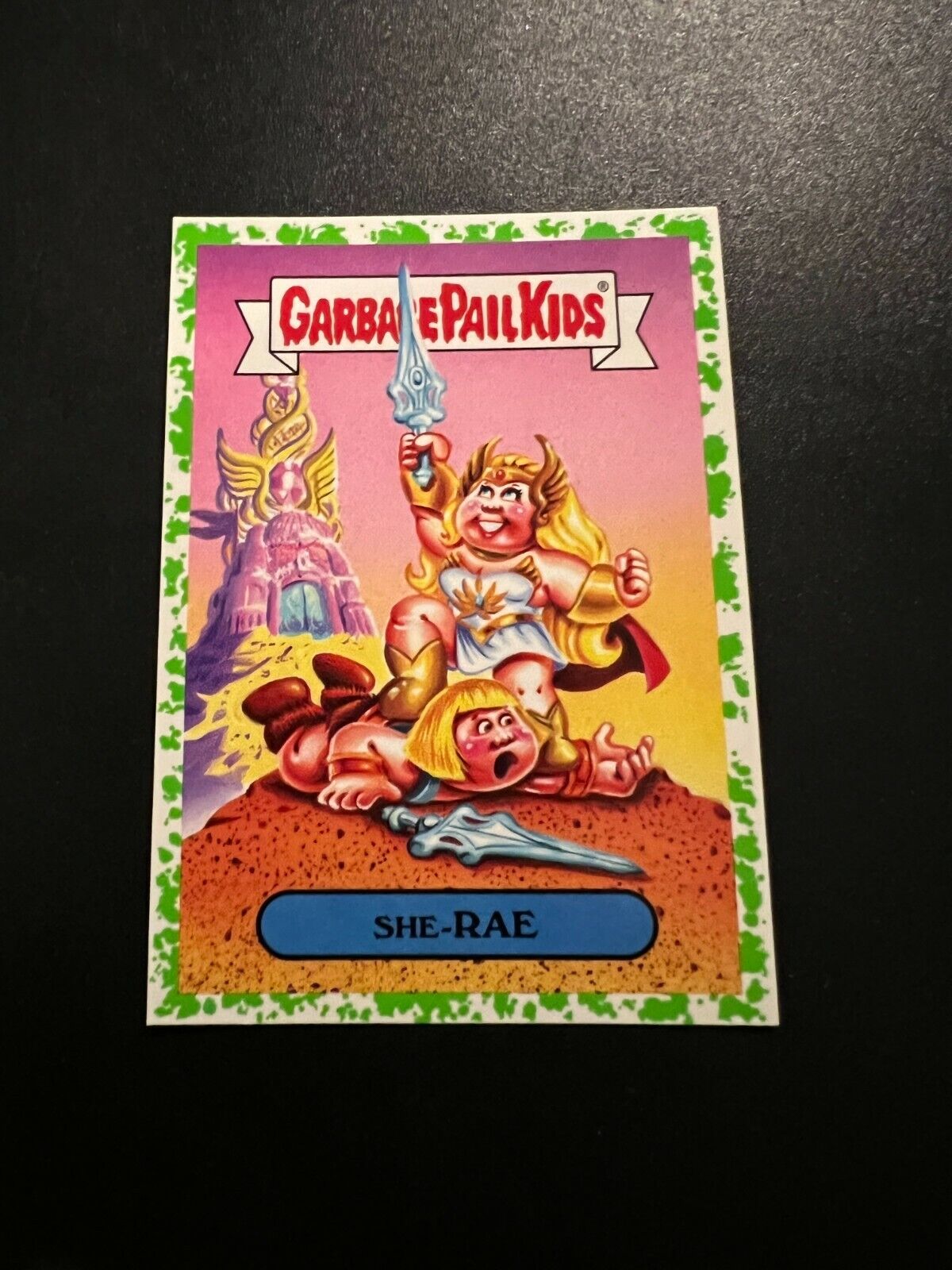 GREEN PARALLEL 2018 Garbage Pail Kids WE HATE THE 80S U Pick Complete your set