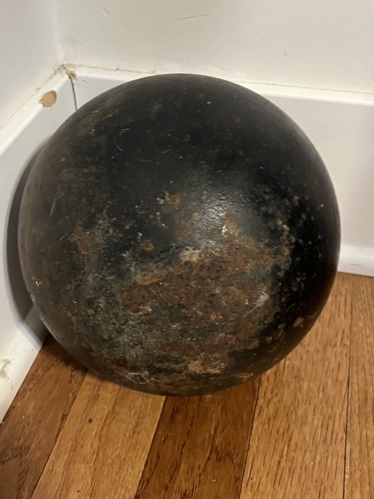 Antique Large Heavy 60 lb Cannon Ball