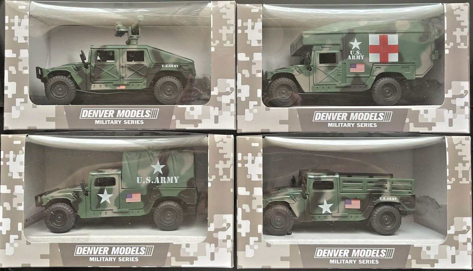 Denver Models Military Series Choice Lot 1/32 Scale Pick 1 Or All 4 Discounted