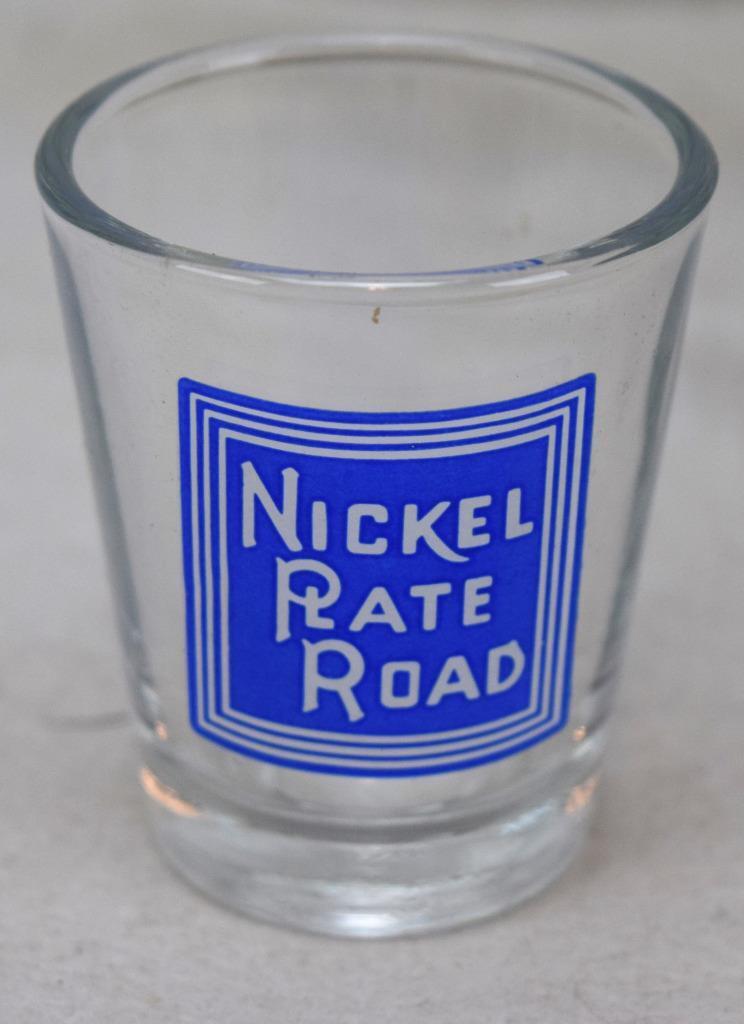 Nickel Plate Road Shot Glass MINT